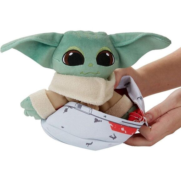 NEW Star Wars 3 in 1 The Child Hideaway Hover Pram Baby Yoda Plush Doll Toy - Picture 1 of 7